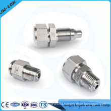China stainless steel spring loaded grease fittings